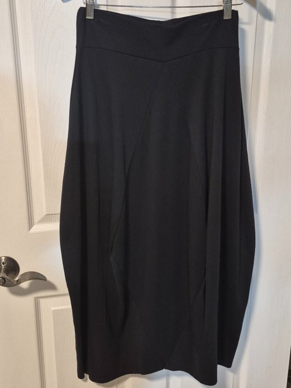 PLANET - Midi Skirt. Black. Fits size 10-12. Pima Cotton. Almost new